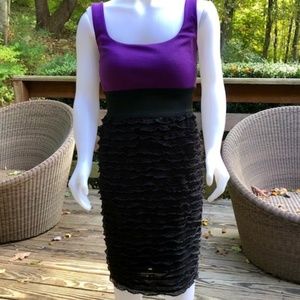 Aqua Sleeveless Cocktail Dress-Size Small